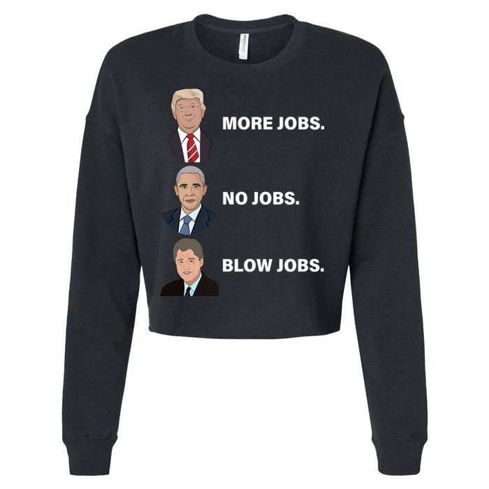 What The Presidents Have Given Us Cropped Pullover Crew