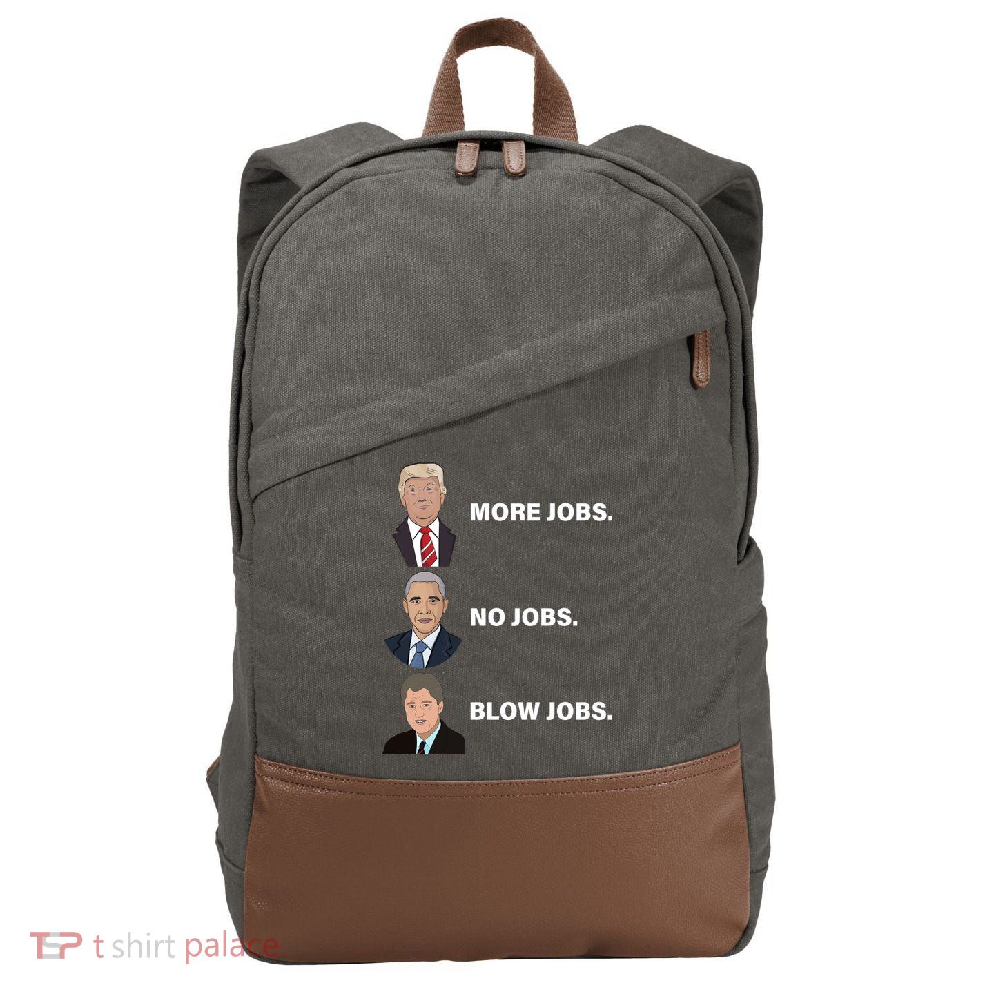 What The Presidents Have Given Us Cotton Canvas Backpack