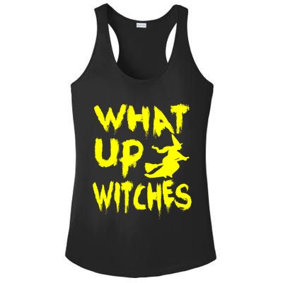 What Up Witches Ladies PosiCharge Competitor Racerback Tank