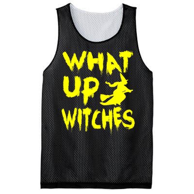 What Up Witches Mesh Reversible Basketball Jersey Tank