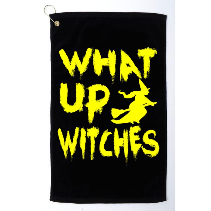 What Up Witches Golf Towel