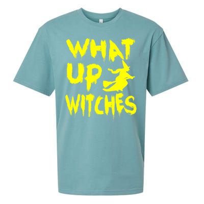 What Up Witches Sueded Cloud Jersey T-Shirt