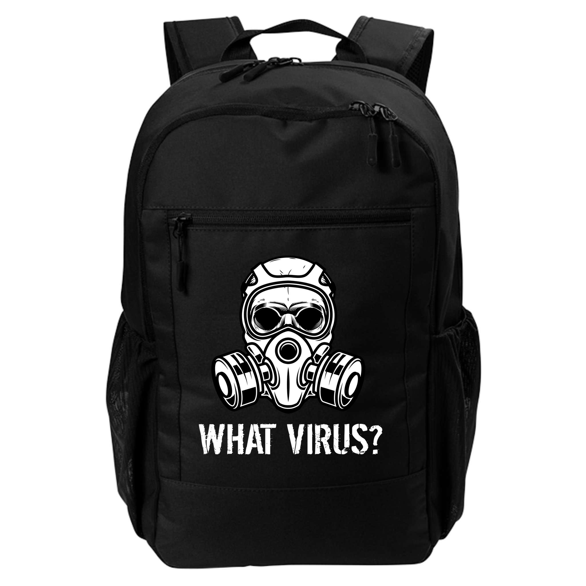What Virus Funny Gas Mask Backpack