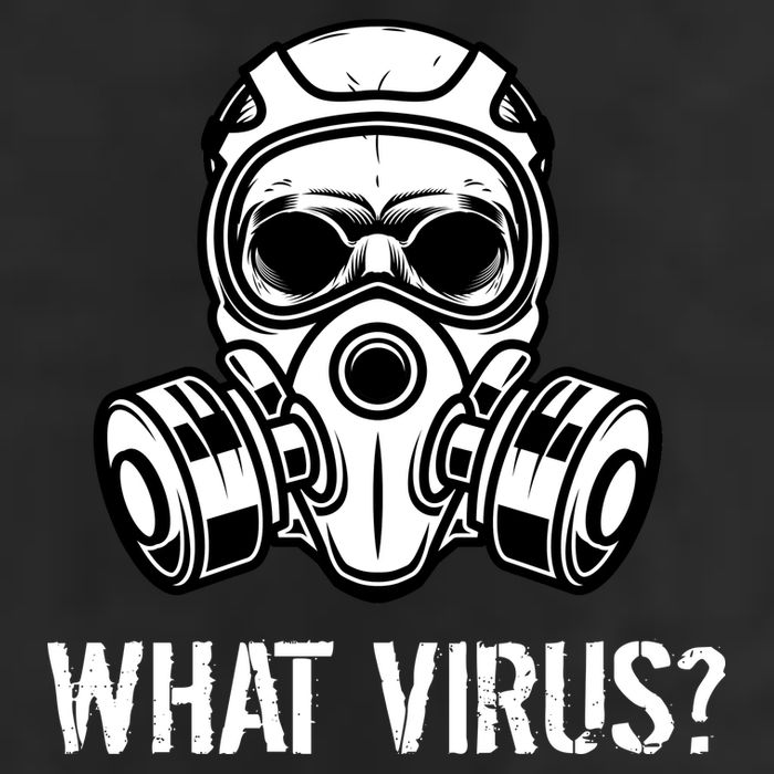 What Virus Funny Gas Mask Adult Drive Performance Visor