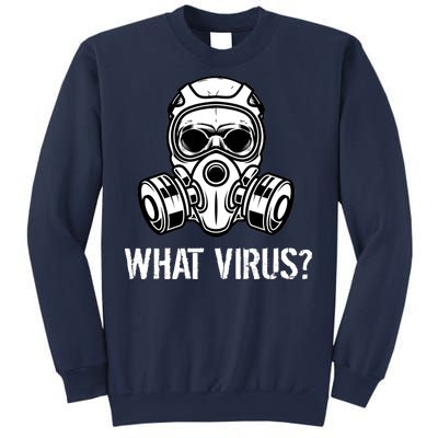 What Virus Funny Gas Mask Sweatshirt