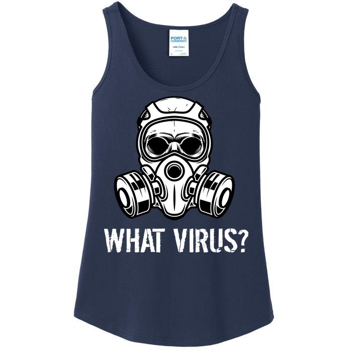 What Virus Funny Gas Mask Ladies Essential Tank