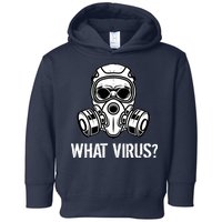 What Virus Funny Gas Mask Toddler Hoodie