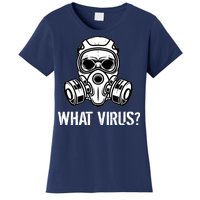 What Virus Funny Gas Mask Women's T-Shirt