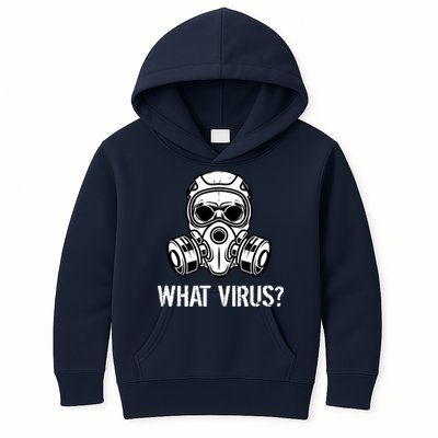 What Virus Funny Gas Mask Kids Hoodie