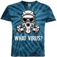 What Virus Funny Gas Mask Kids Tie-Dye T-Shirt