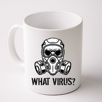 What Virus Funny Gas Mask Coffee Mug