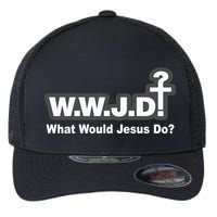 What Would Jesus Do WWJD? Flexfit Unipanel Trucker Cap