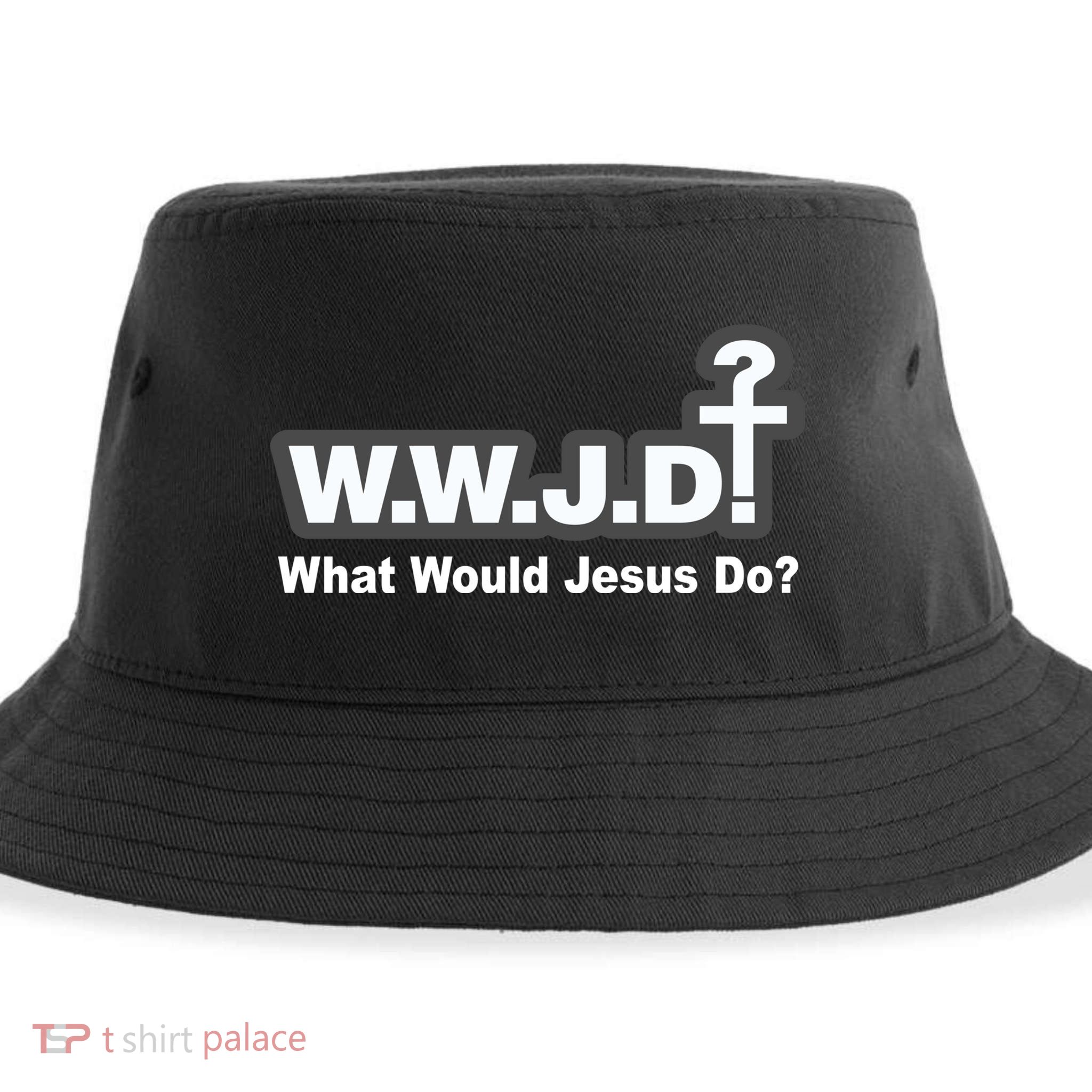 What Would Jesus Do WWJD? Sustainable Bucket Hat