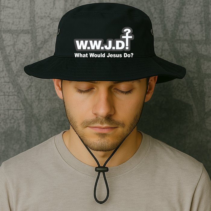 What Would Jesus Do WWJD? Bucket Hat