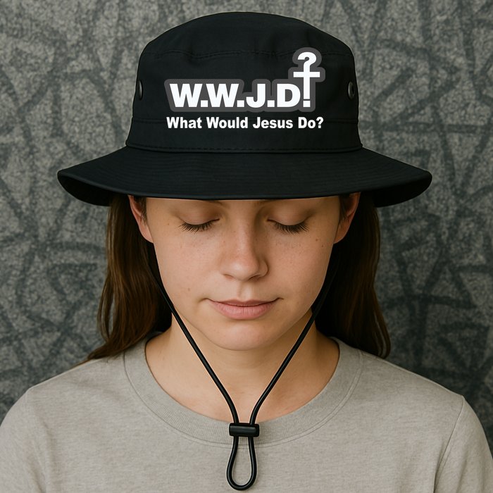 What Would Jesus Do WWJD? Bucket Hat