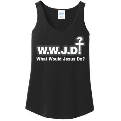 What Would Jesus Do WWJD? Ladies Essential Tank