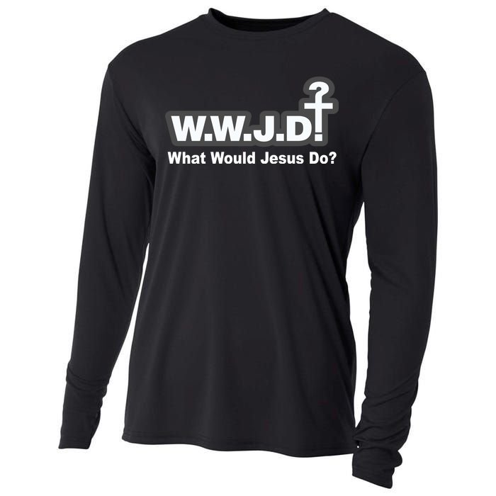 What Would Jesus Do WWJD? Cooling Performance Long Sleeve Crew