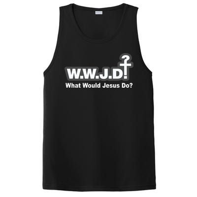 What Would Jesus Do WWJD? PosiCharge Competitor Tank