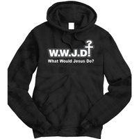 What Would Jesus Do WWJD? Tie Dye Hoodie