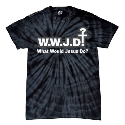 What Would Jesus Do WWJD? Tie-Dye T-Shirt