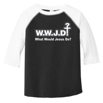 What Would Jesus Do WWJD? Toddler Fine Jersey T-Shirt