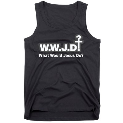 What Would Jesus Do WWJD? Tank Top