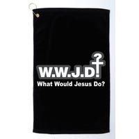 What Would Jesus Do WWJD? Golf Towel