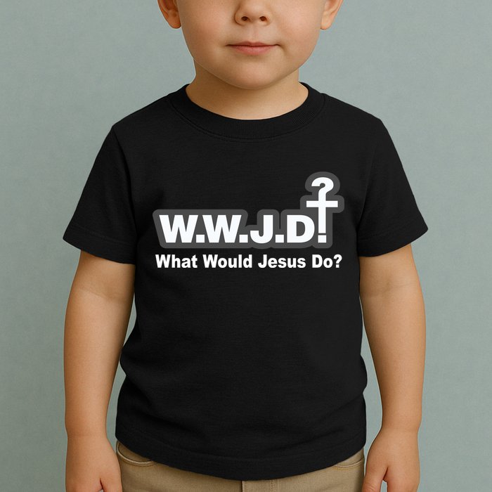 What Would Jesus Do WWJD? Toddler T-Shirt