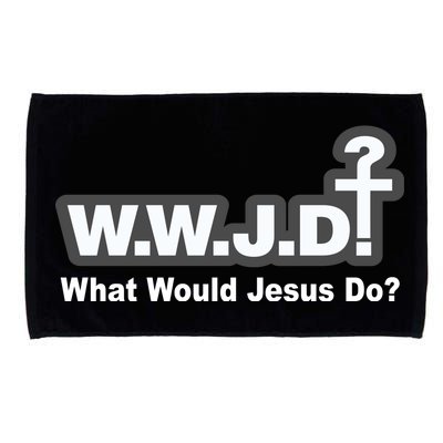 What Would Jesus Do WWJD? Microfiber Hand Towel