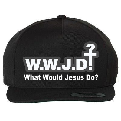 What Would Jesus Do WWJD? Wool Snapback Cap