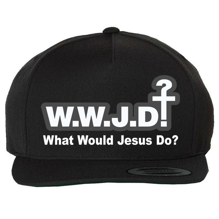 What Would Jesus Do WWJD? Wool Snapback Cap