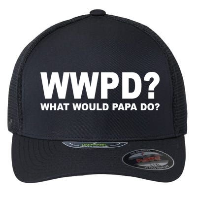 What Would Papa Do? WWPD Flexfit Unipanel Trucker Cap