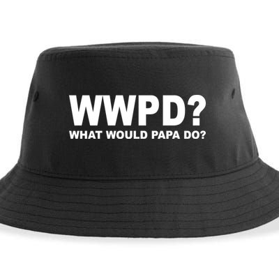 What Would Papa Do? WWPD Sustainable Bucket Hat