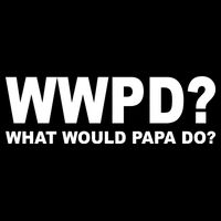 What Would Papa Do? WWPD 7-Panel Snapback Hat