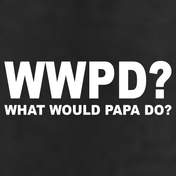 What Would Papa Do? WWPD Golf Towel