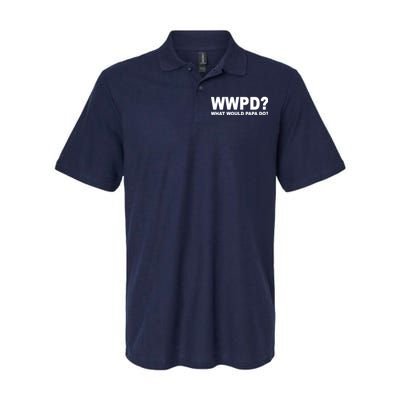 What Would Papa Do? WWPD Softstyle Adult Sport Polo