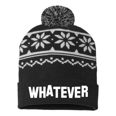 Whatever USA-Made Snowflake Beanie