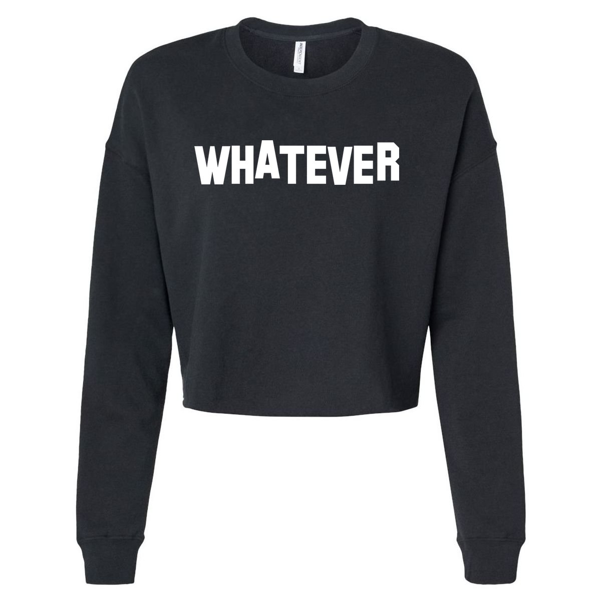 Whatever Cropped Pullover Crew