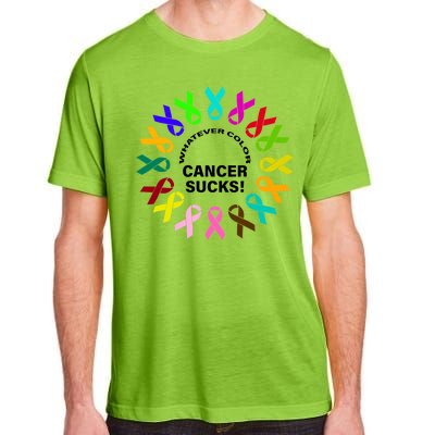 Whatever Color Cancer Sucks! Adult ChromaSoft Performance T-Shirt