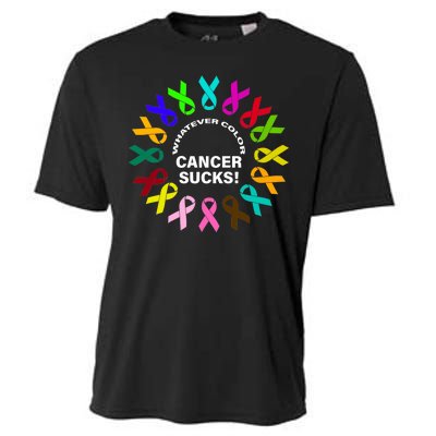 Whatever Color Cancer Sucks! Cooling Performance Crew T-Shirt