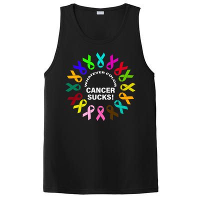 Whatever Color Cancer Sucks! PosiCharge Competitor Tank