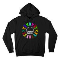 Whatever Color Cancer Sucks! Tall Hoodie