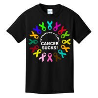 Whatever Color Cancer Sucks! Kids T-Shirt