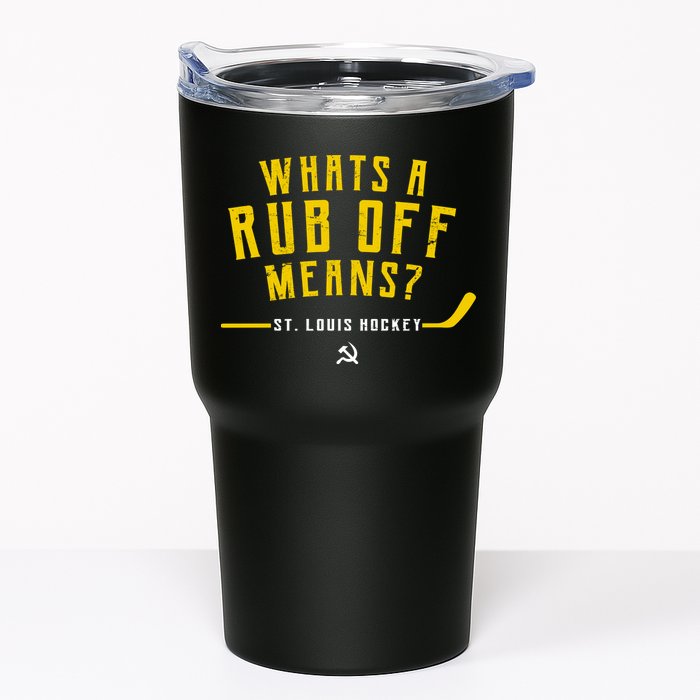 What's a Rub Off Means? Tumbler