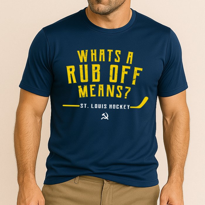 What's a Rub Off Means? Performance Shirt