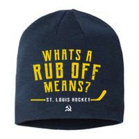 What's a Rub Off Means? Sustainable Beanie