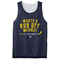 What's a Rub Off Means? Mesh Reversible Basketball Jersey Tank