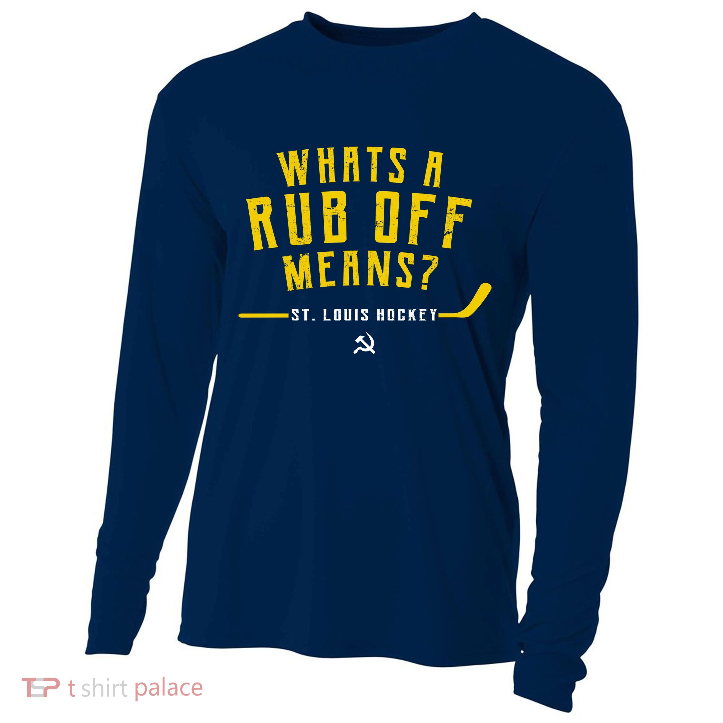 What's a Rub Off Means? Cooling Performance Long Sleeve Crew