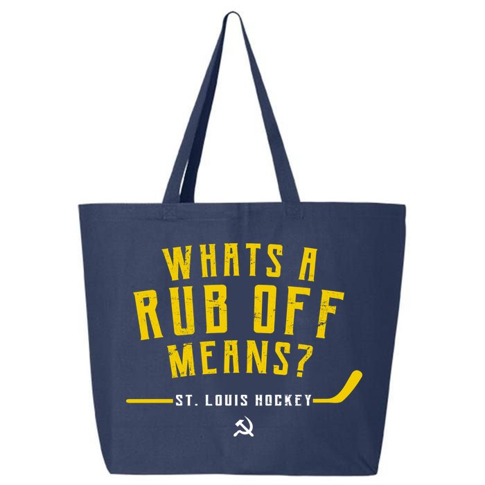 What's a Rub Off Means? 25L Jumbo Tote