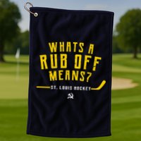 What's a Rub Off Means? Golf Towel